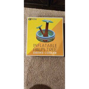 GoSlaz Inflatable Palm Tree Drink Cooler